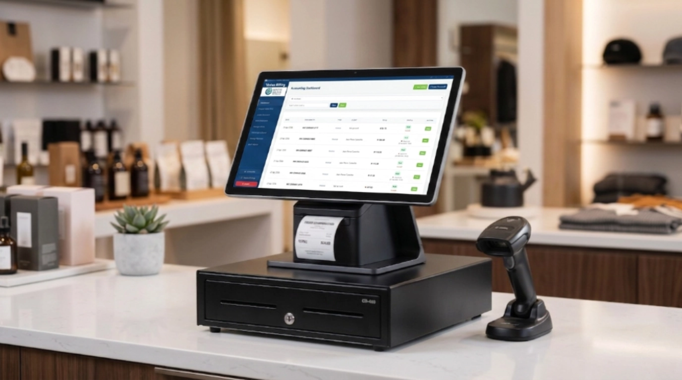 Zebra Scanner and Drawer